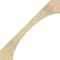 Ekena Millwork 4"W x 44"D x 44"H Westlake Rough Sawn Knee Brace, Douglas Fir BRC04X44X44WTL00RDF - alternate 3